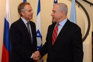 Netanyahu Blair