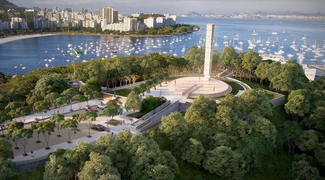 Río de Janeiro inauguró un memorial del Holocausto que incluye una torre de 22 metros de altura y domina el paisaje del Pan de Azúcar.