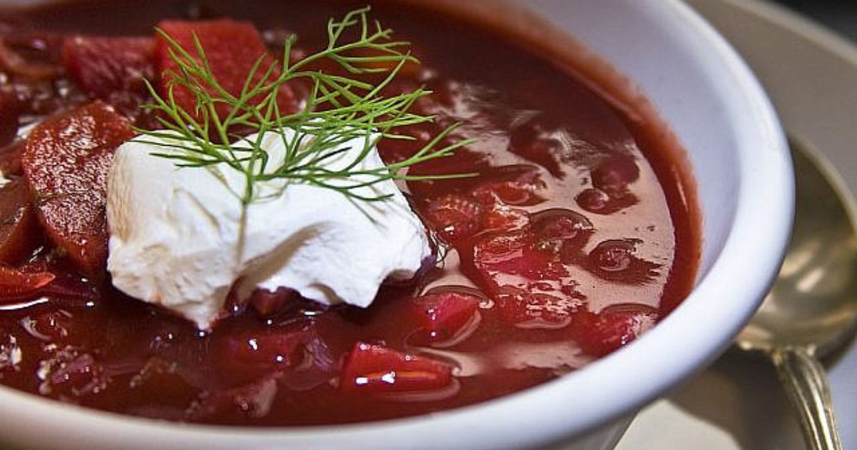 La Unesco reconoce la sopa borscht ucraniana como patrimonio en peligro de  extinción; típica en la cocina Ashkenazi - Enlace Judío