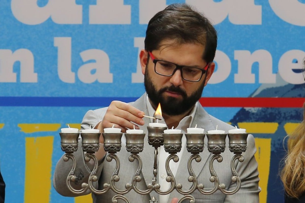 El Presidente Chileno Gabriel Boric Da Inicio A La Celebración De ...