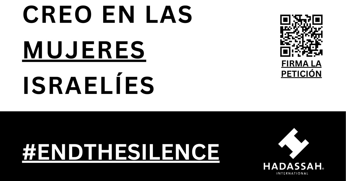 Hadassah Lanza “end The Silence” Campaña Global Para Concientizar